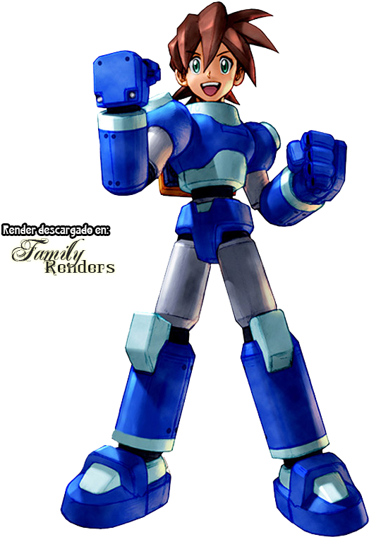 Namco X Capcom Megaman Volnutt (650x800), Png Download