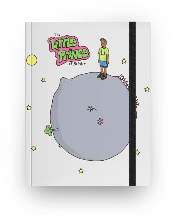 Caderno Le Petit Prince Of Bel-air De Madame Malkinsna - Little Prince Fresh Prince (800x800), Png Download