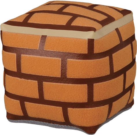 Super Mario Block Plush (600x600), Png Download