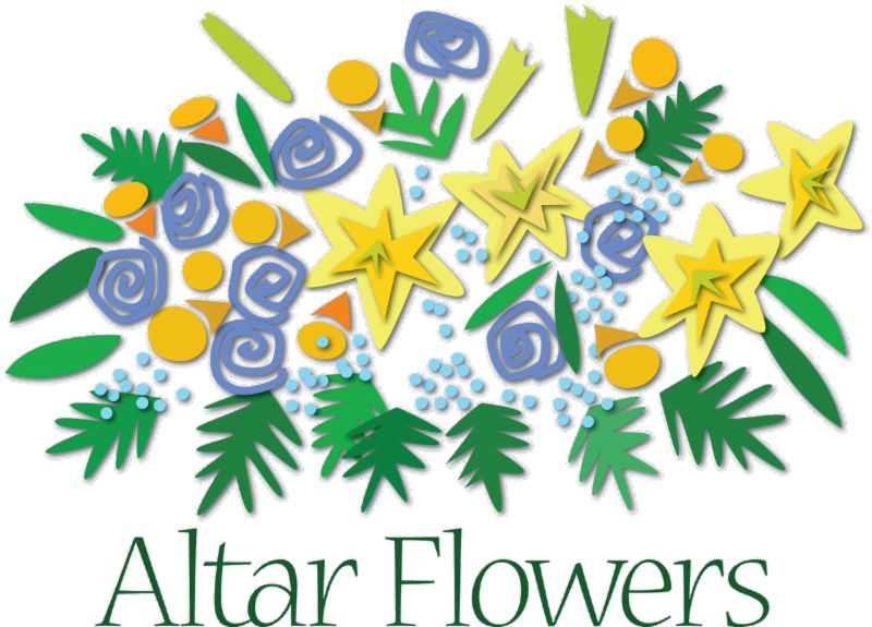 Altar Flower Clip Art - Altar Flowers (800x575), Png Download