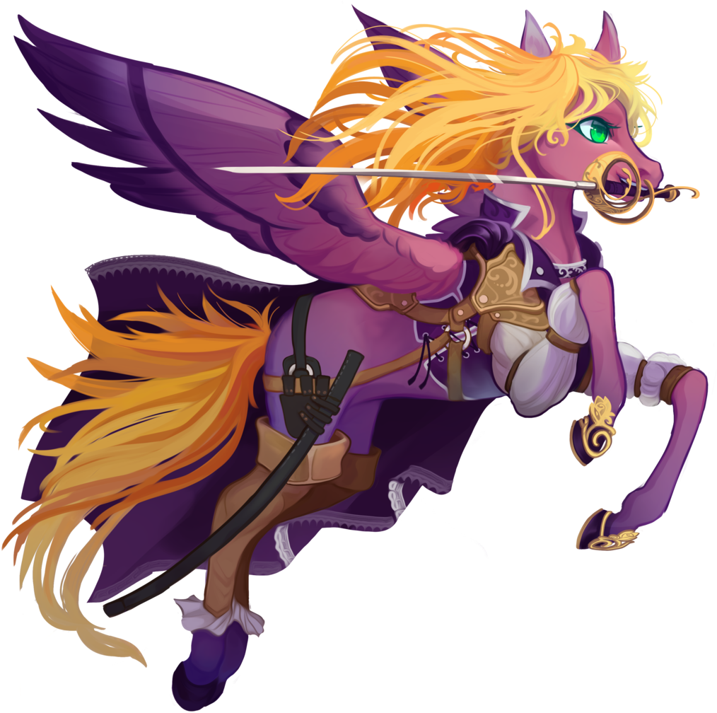 Transparent Phoenix Pathfinder - Female Fantasy Art Purple Armor (1024x1024), Png Download