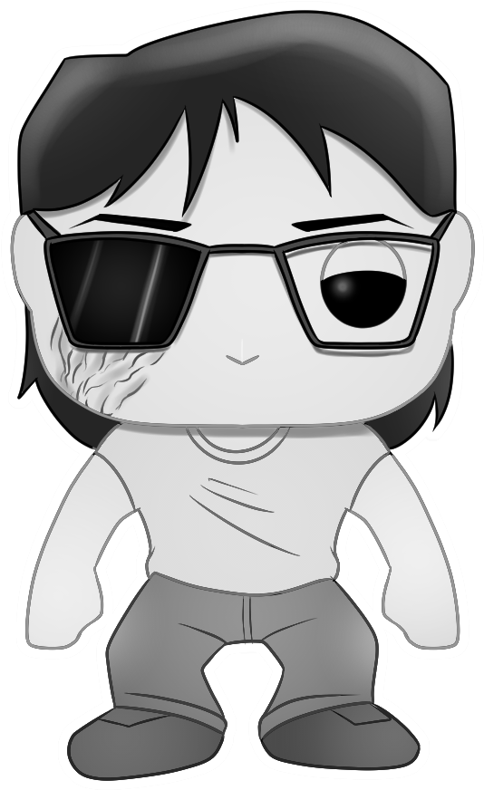 #09 Carl Grimes - Cartoon (678x915), Png Download