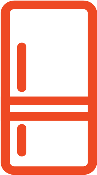 Fridge Icon - Colorfulness (735x735), Png Download