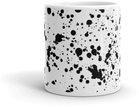 Ink Splatter Grunge Mug - Weird Flex But Ok (600x600), Png Download