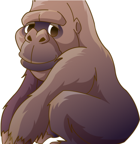 Orangutan Clipart Apes - Jungle Animals Clipart (640x480), Png Download