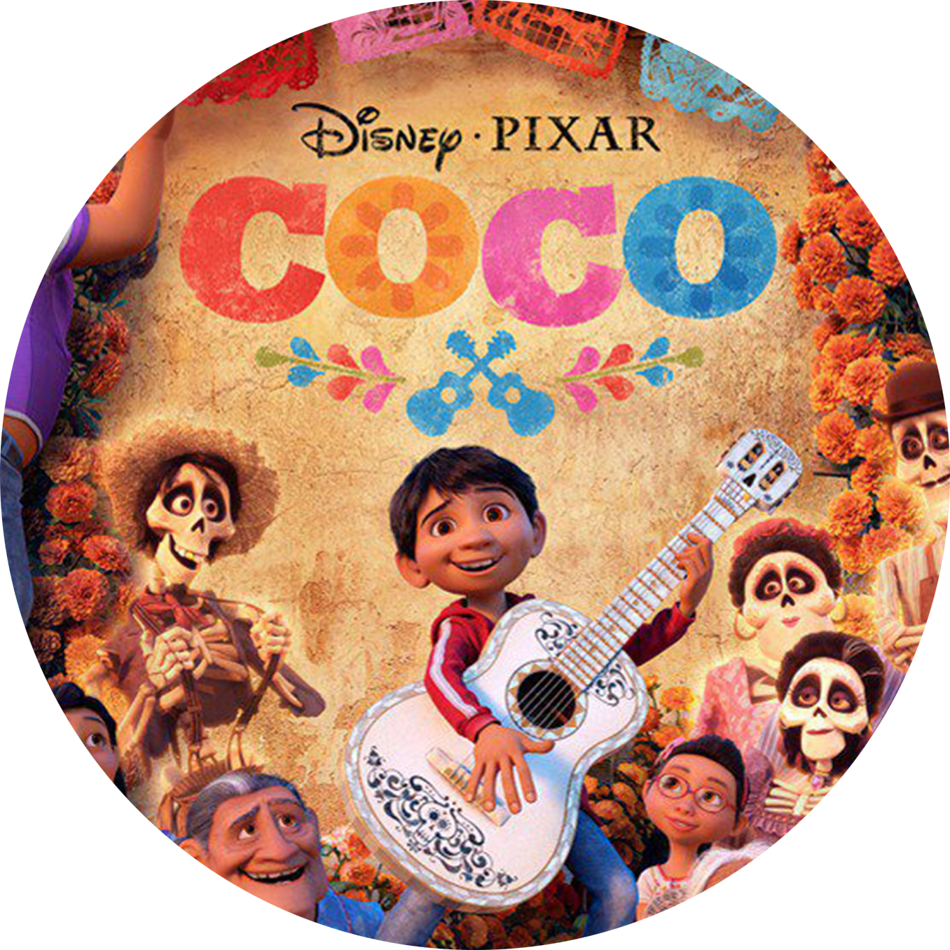 Coco Movie Review - Coco Disney (1356x1356), Png Download