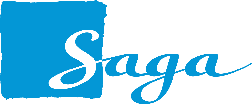 Saga Logo (1024x425), Png Download