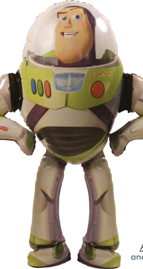 23478 Buzz Lightyear - Airwalker Buzz (480x900), Png Download