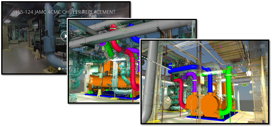 Get The Point Cloud And Make Measurements - Matterport Bim (913x423), Png Download