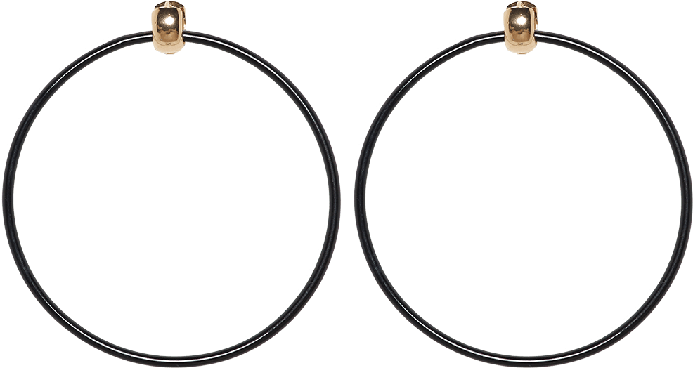 Shine About Hoops In Colour Meteorite - Earrings (1000x1500), Png Download