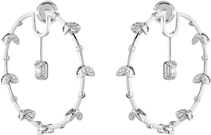 Earrings (1200x1200), Png Download