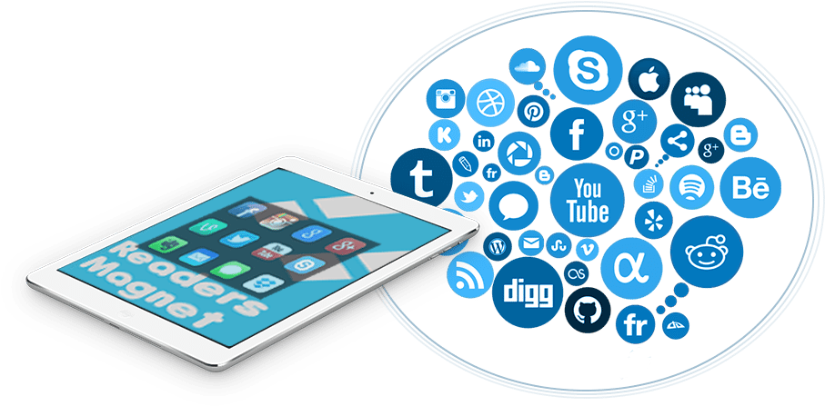 Social Media Advertising Services - Social Media Logo Cloud (917x530), Png Download