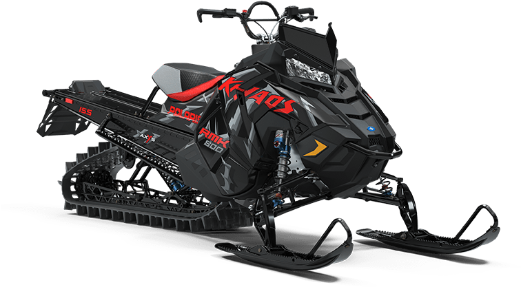 Rmk Khaos 155 3" - Polaris Pro Rmk 800 (768x432), Png Download