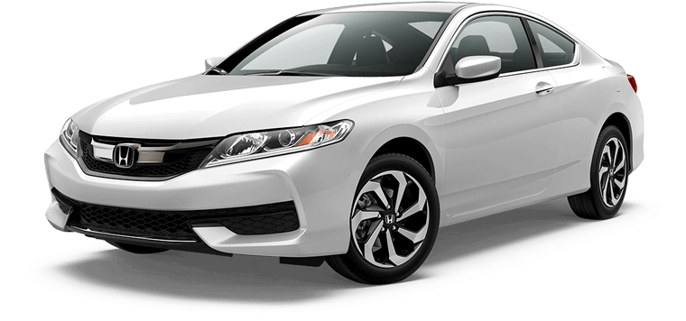 Accord Coupe Front - 2017 Honda Accord 2 Door White (760x480), Png Download