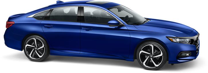 Obsidian Blue Pearl Honda Accord 2019 (880x495), Png Download