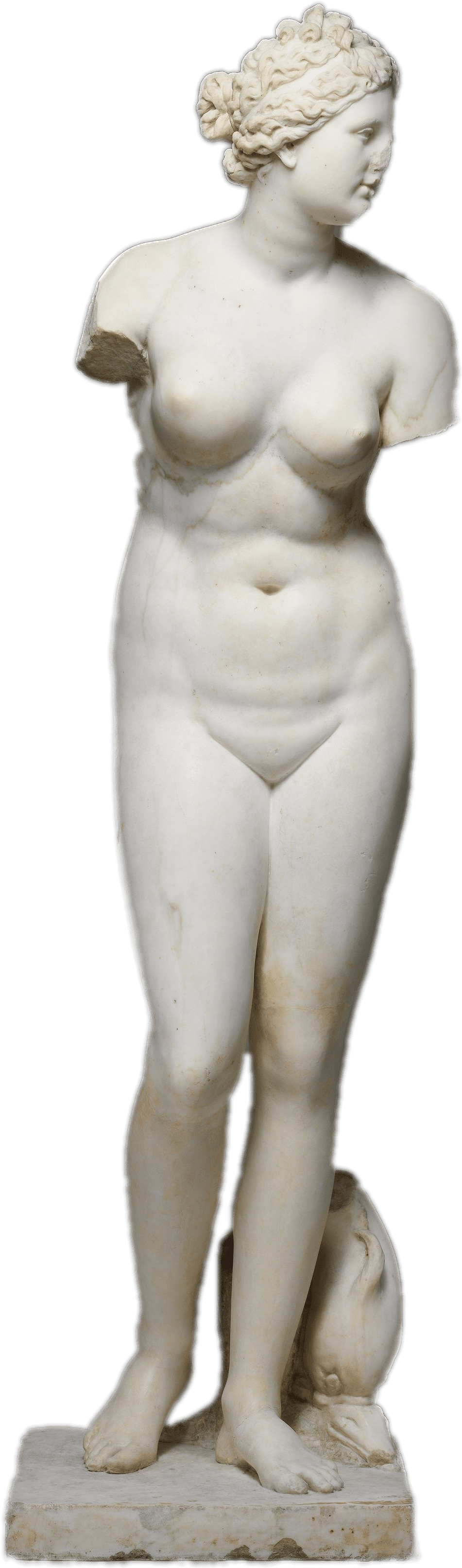 Marble Statue Of Aphrodite - Figurine (2882x3842), Png Download