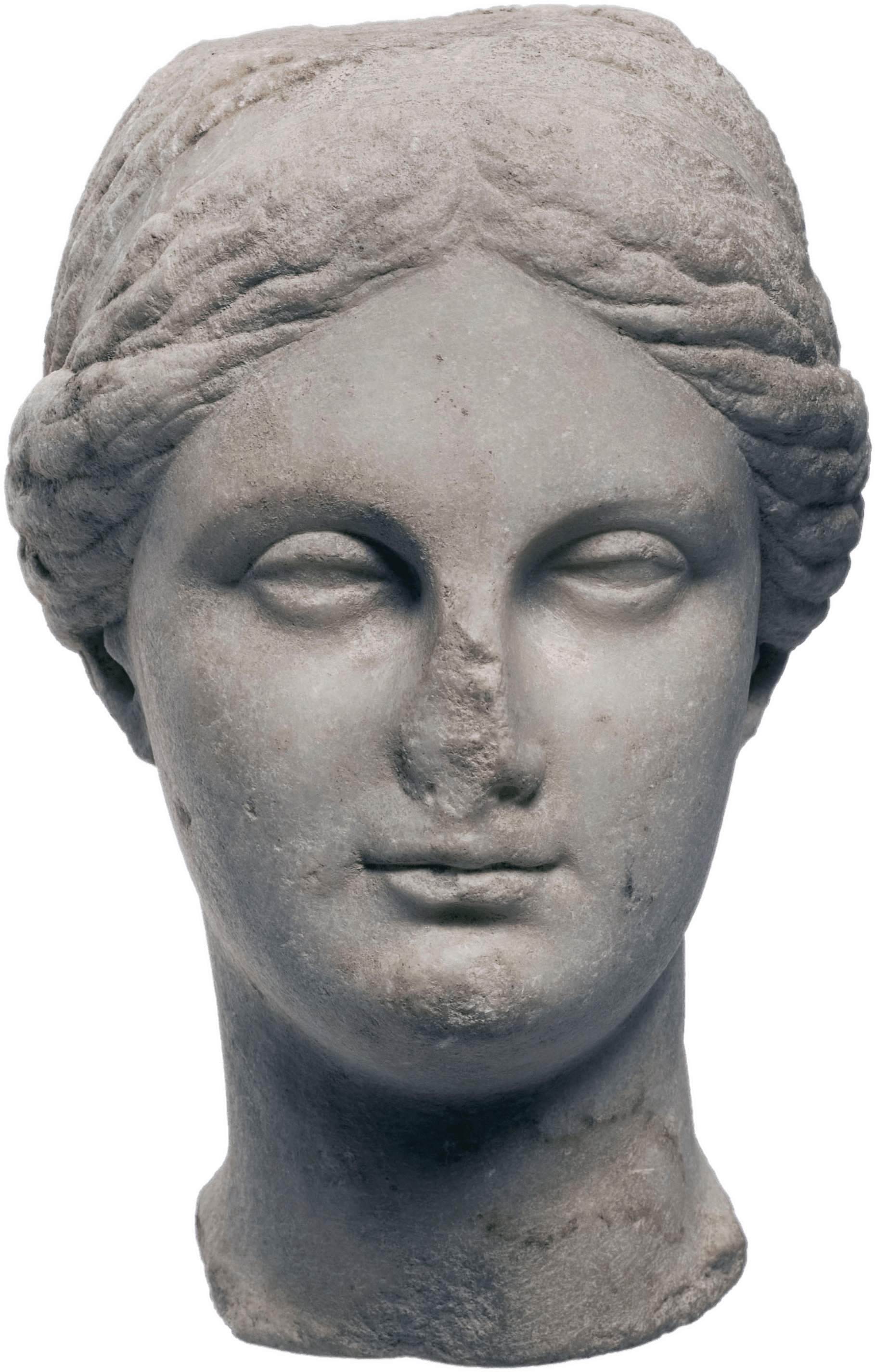 Marble Head Of Aphrodite (2056x3031), Png Download