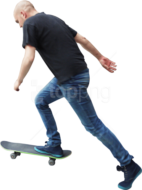 Free Png Skateboard Png Images Transparent - Skateboard People Png (480x643), Png Download