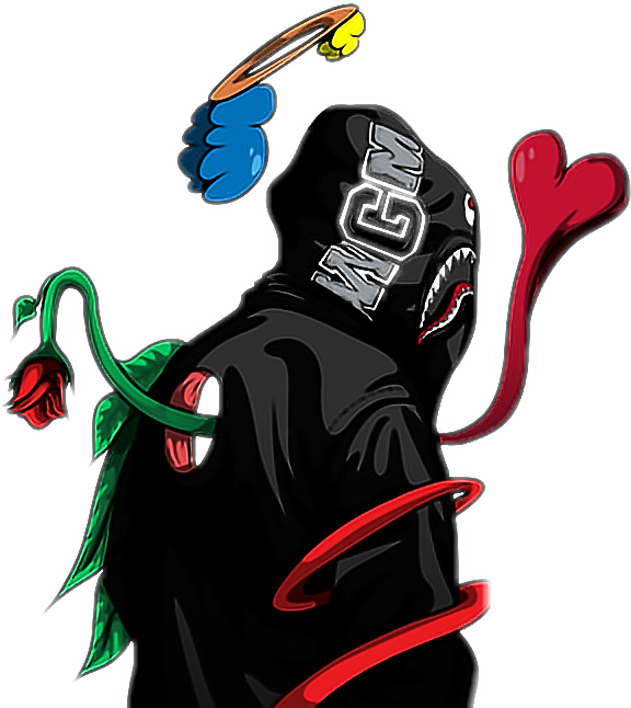 576 X 646 5 - Bape Supreme Cartoon (576x646), Png Download