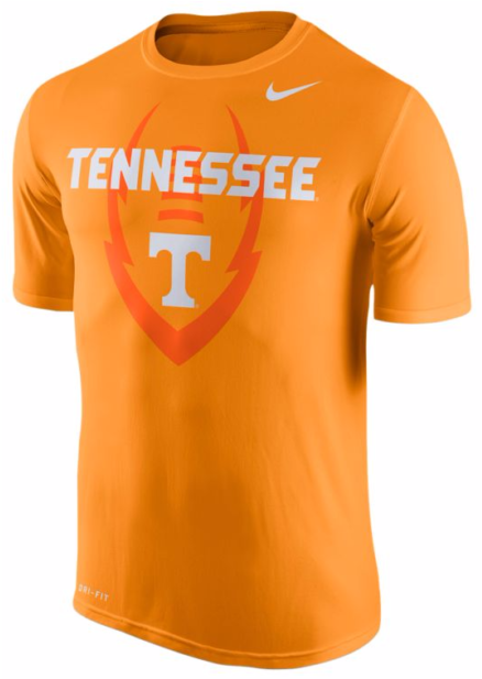 Tennessee Volunteers Mens Nike Football Icon Dri Fit - Shirt (640x616), Png Download