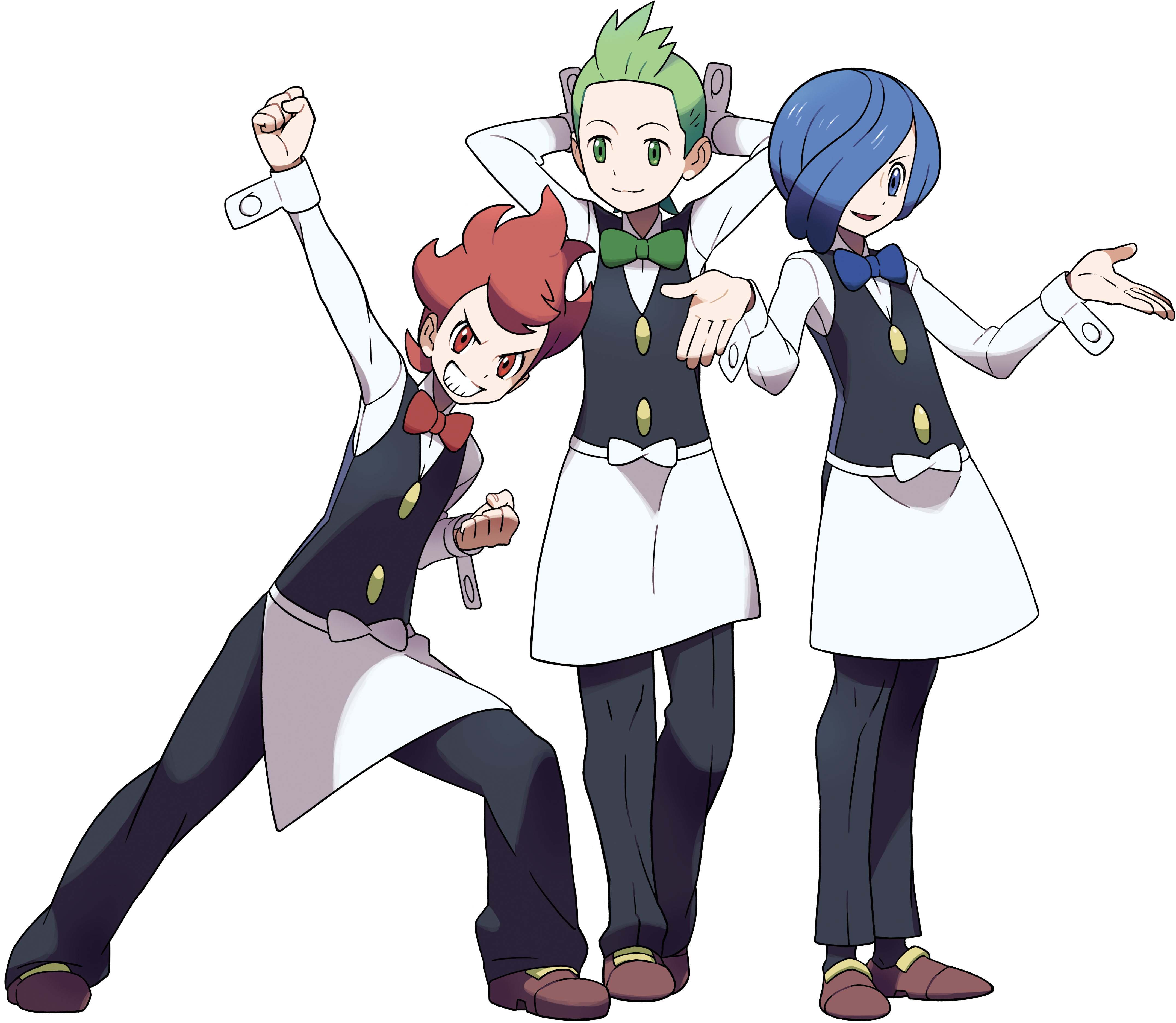 /corn - Pokemon Trio Gym Leaders (4724x4724), Png Download