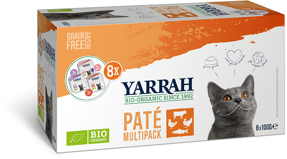 9153n Yarrah Alu Cat Pate Salmon Uk It - Yarrah (1134x756), Png Download