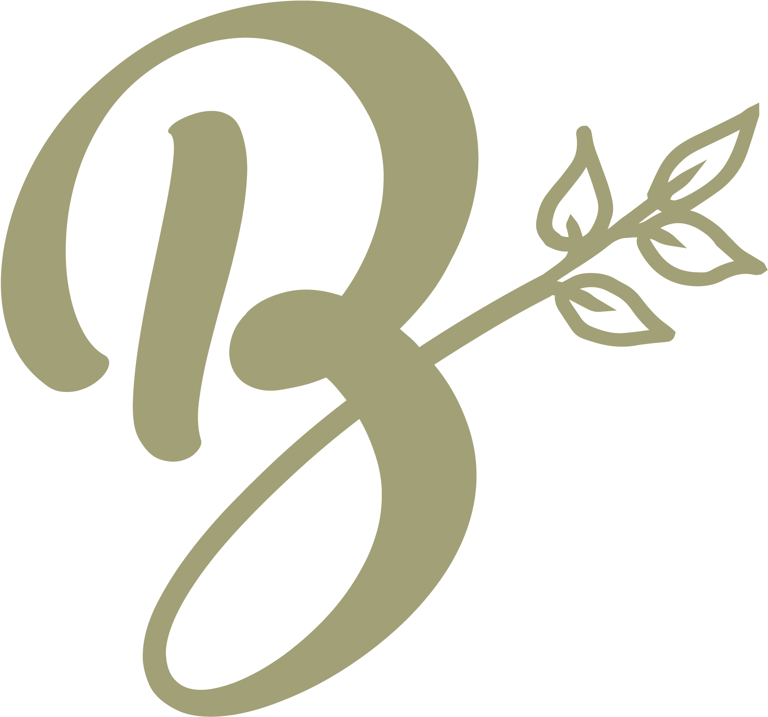 Nonprofit Logo Design - Calligraphy (2000x2000), Png Download