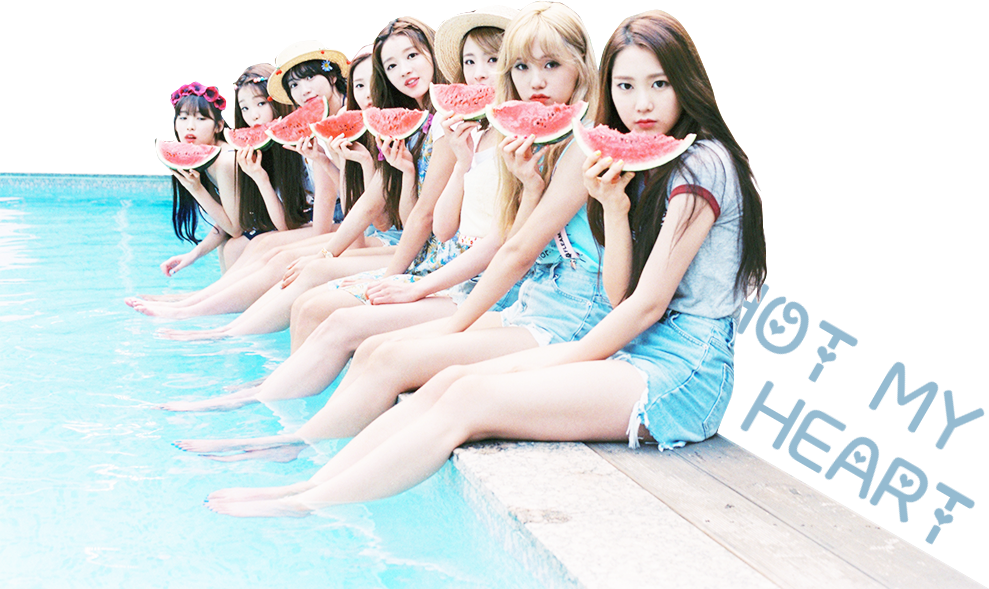 Oh Mygirl Kpop Korea Fanlisting Header - Oh My Girl Listen To My Word (989x589), Png Download