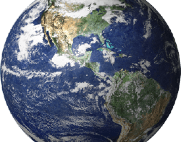 Planet Earth Clipart Space Clipart - Earth From Space (640x480), Png Download