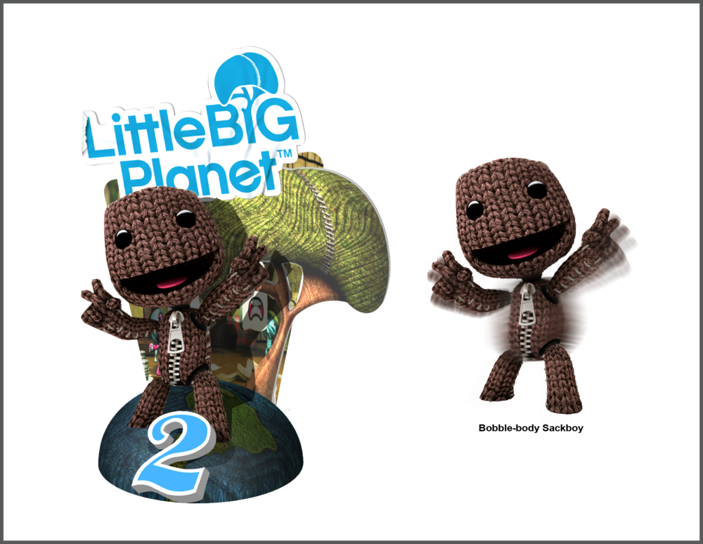Sackboy Bobble (1000x774), Png Download