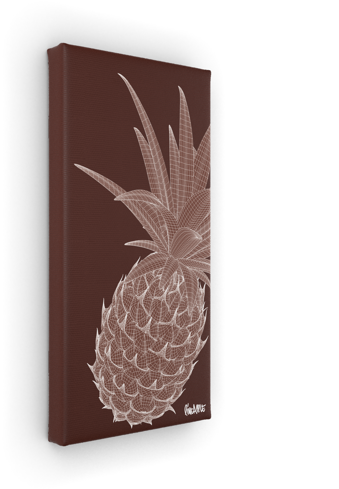 Fruits Ananas Ontrans 0001 - Seedless Fruit (2000x2000), Png Download