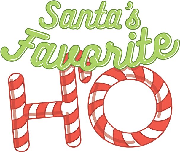 Santa's Favorite Ho - Santas Favorite Ho High Res (630x720), Png Download