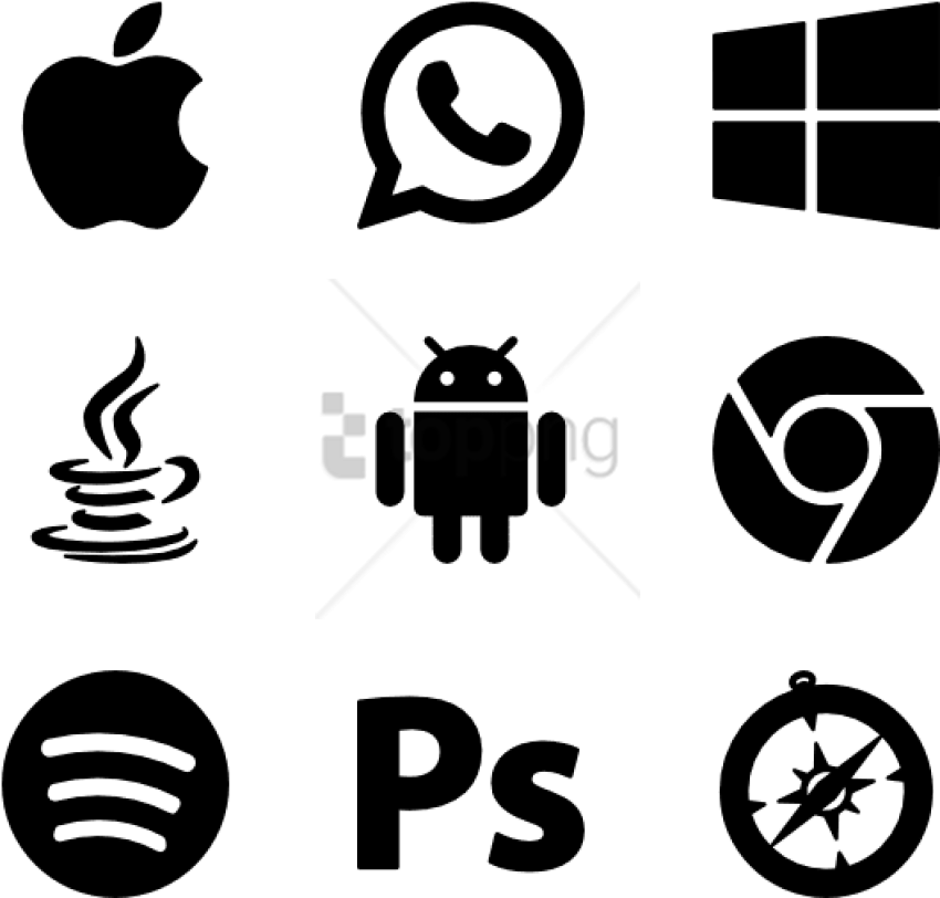 Free Png Basic Rounded Icon Family / Filled - Operating System Icon (850x812), Png Download