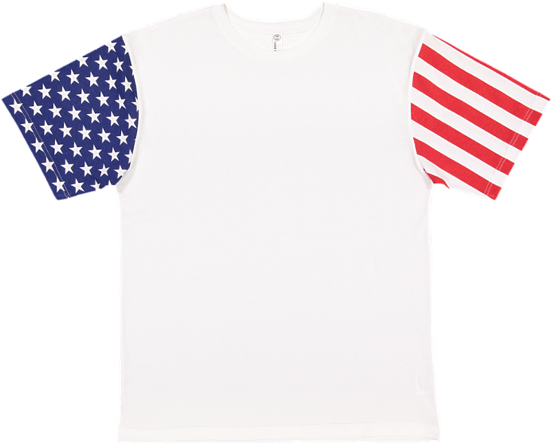 Colors - - Shirt With Stars And Stripes Sleeves (800x1080), Png Download