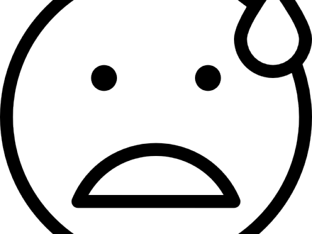 29 Drawn Smile Nervous Smile Free Clip Art Stock Illustrations - Smiley (640x480), Png Download