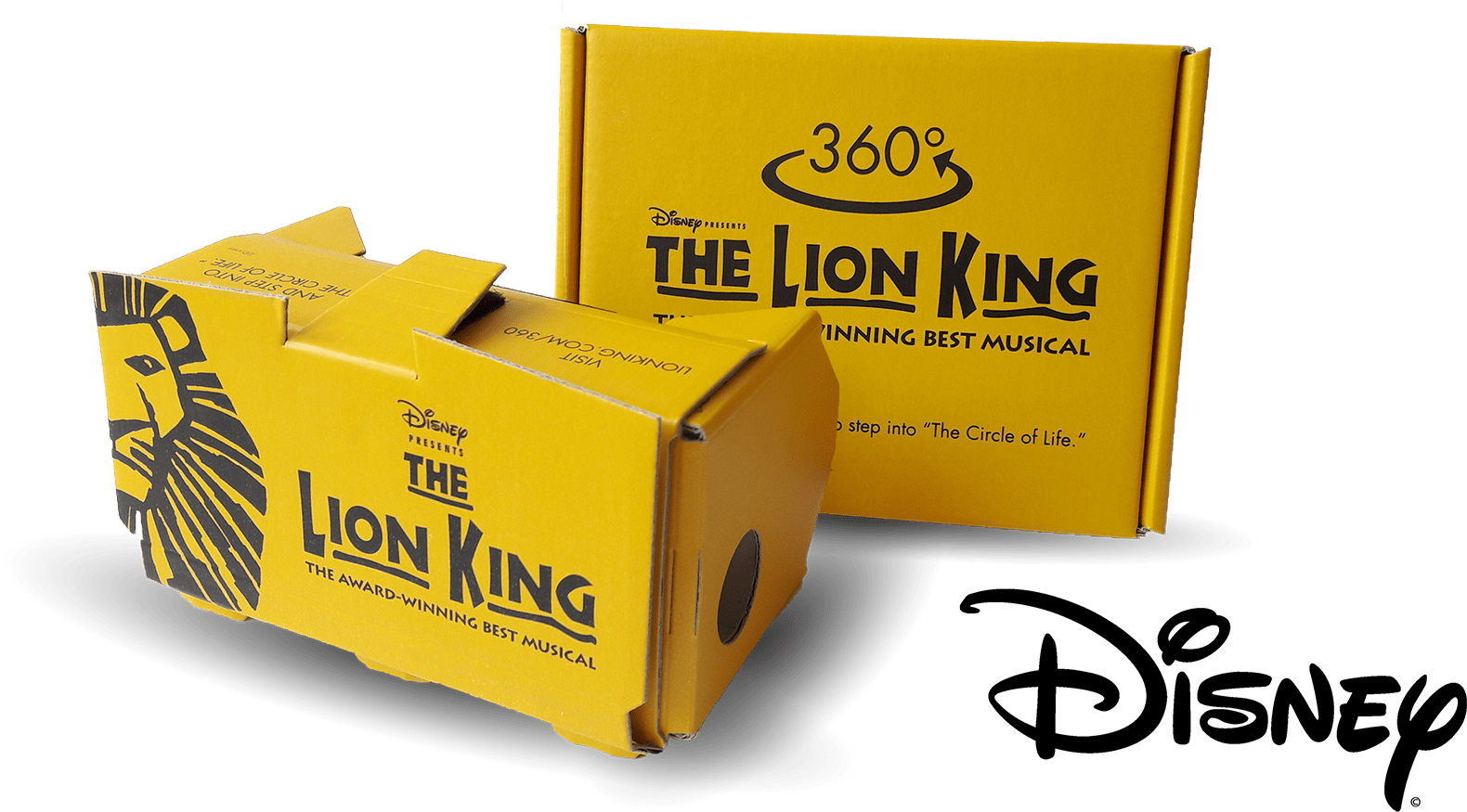 How To Plan And Execute A Successful Marketing Vr Cardboard - Disney (2000x1125), Png Download