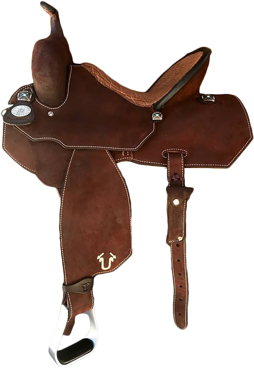 Download Barrel Saddle Ubbr657 Circle Y Trail Saddle Full Size PNG