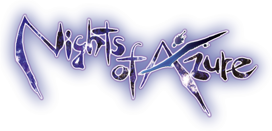 Nights Of Azure Orders, Dlcs, And Status Updates - Nights Of Azure Logo (1024x570), Png Download