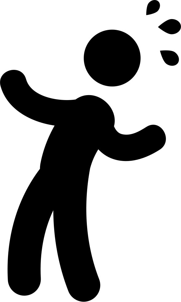Chain Svg Man Png - Surprised Man Icon (588x981), Png Download