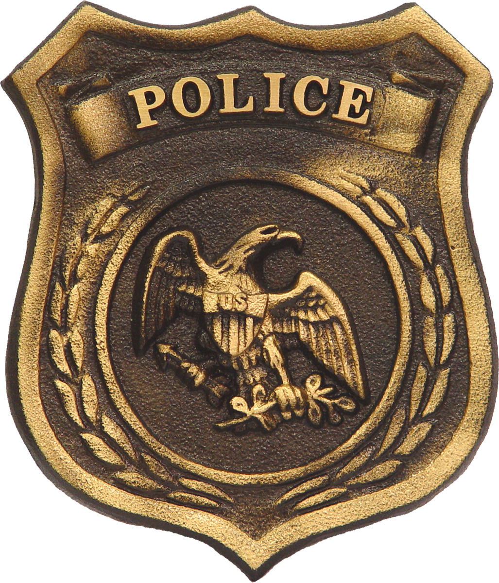 Generic Police Department Symbol - Emblem (1027x1200), Png Download