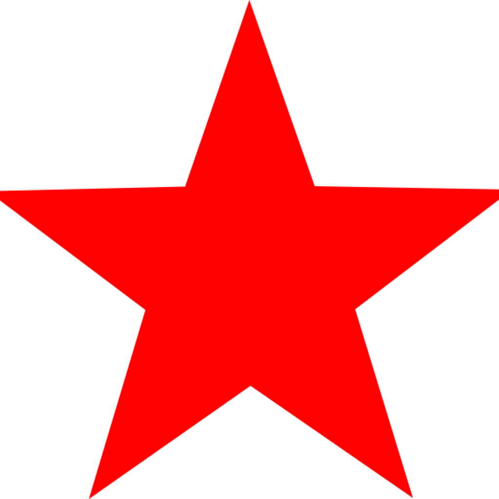 Stars Images Clip Art Red Star Clip Art At Clker Vector - Red Star Clipart (1024x1024), Png Download