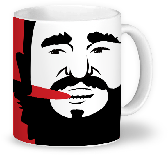 Caneca Fidel De Roberto Weigand Estúdiona - Mug (800x800), Png Download