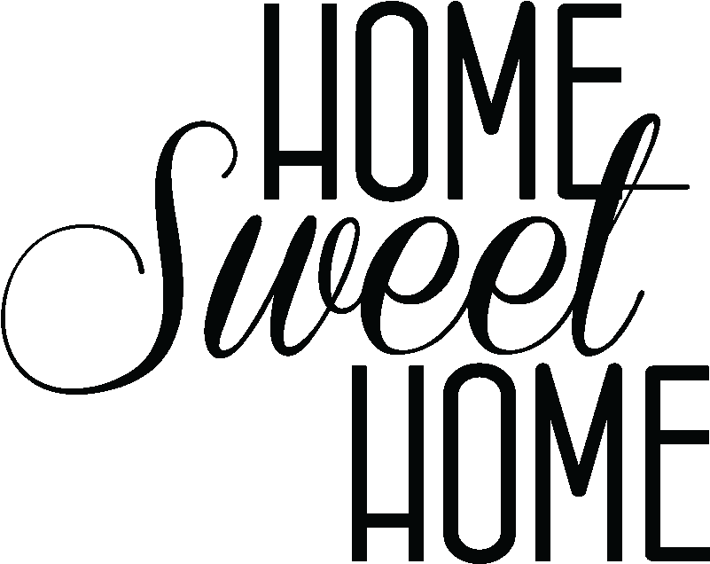 Home Sweet Home A Imprimer (800x800), Png Download