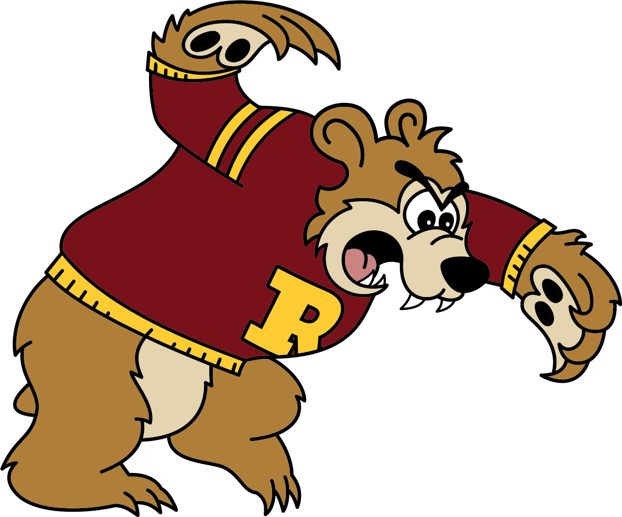 Teddyalternative - Cartoon (1257x1046), Png Download