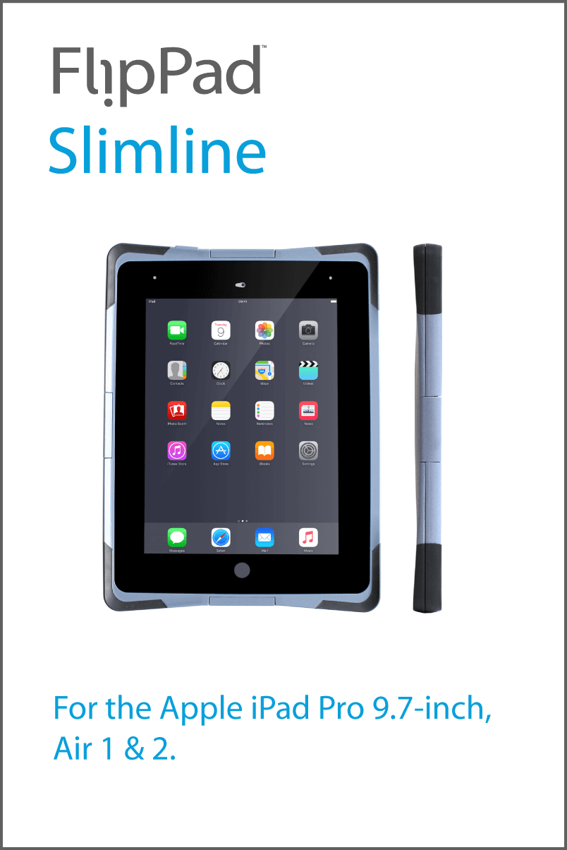 At Only 23mm The Slimline Fits Into Most Charge Docks - Apple Ipad Family (804x1204), Png Download