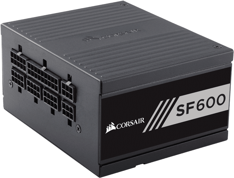 Corsair Sf600 80 Plus Gold Fully Modular Sfx Power - Corsair Rm750x 80 Plus Gold (800x605), Png Download
