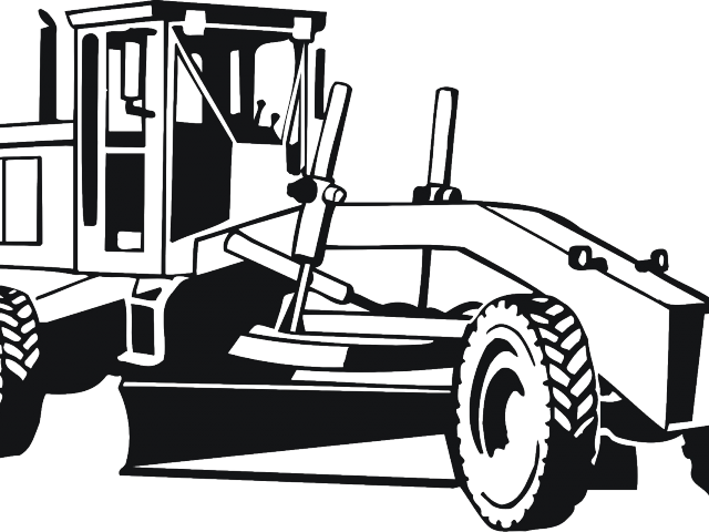 Tuning Car Clipart Png - Grader Clipart (640x480), Png Download