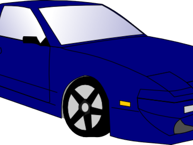 Blue Car Clipart Png Format - Car Clip Art (640x480), Png Download