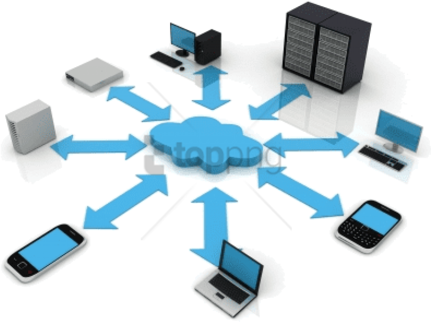 Free Png Download Cloud Computing Png Images Background - Cloud Computing (850x638), Png Download