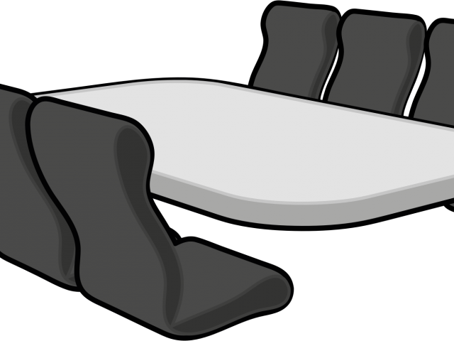 Overview Clipart Meeting Space - Conference Room Icon (640x480), Png Download